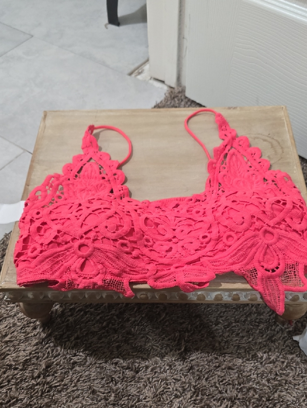 DAVI & DANI Coral Lace Bralette